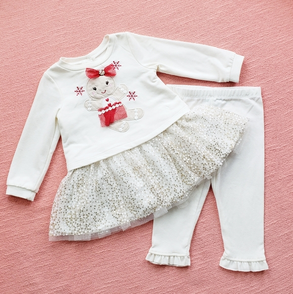 Nannette Baby Other - Nannette Baby Christmas Outfit / 12 months